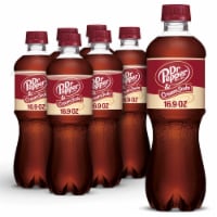 Dr Pepper & Cream Soda, 16.9 fl oz Bottles, 6-Pack